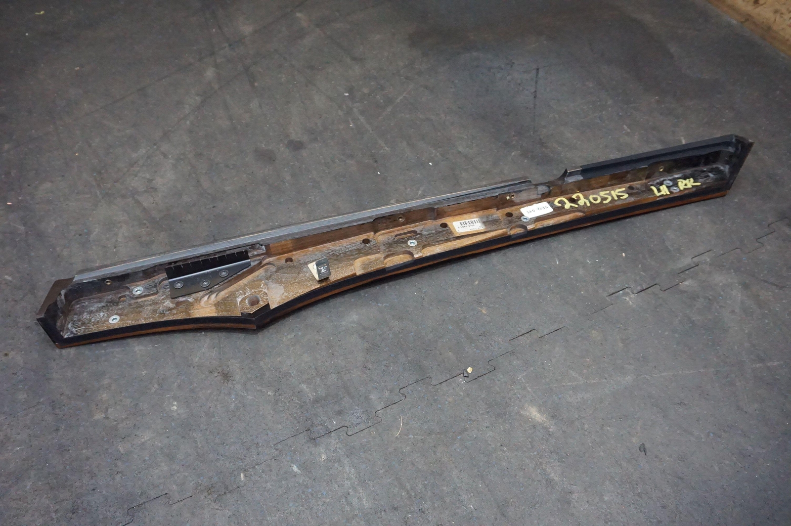 Rear Left Driver Side Wood Door Trim Panel Black OEM Bentley Mulsanne 2010-2020