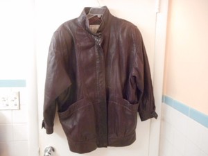 saxony leather jacket