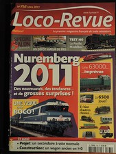 loco revue n 764 NUREMBERG DEPOT VAPEUR CONSTRUIRE WAGON PACIFIC MODELBEX ETC 