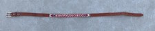 Vintage San Francisco Beaded Tooled Stamped Leather Western Belt