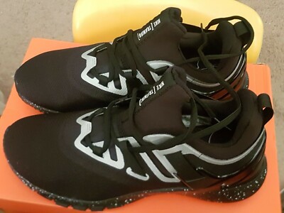 NIKE FLEXMETHOD TR MEN'S SHOES SIZE BLACK/METALLIC SILVER BQ 3063-005 