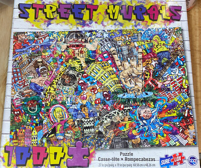 Sure Lox 1000 Piece Jigsaw Puzzle ''Musical Graffiti Puzzle TCG~New