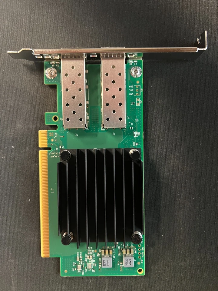 DELL / MELLANOX CONNECTX-5 CX512F 25Gb DUAL PORT SFP28 NETWORK CARD 0TDNNT cx512 - Image 2 of 2