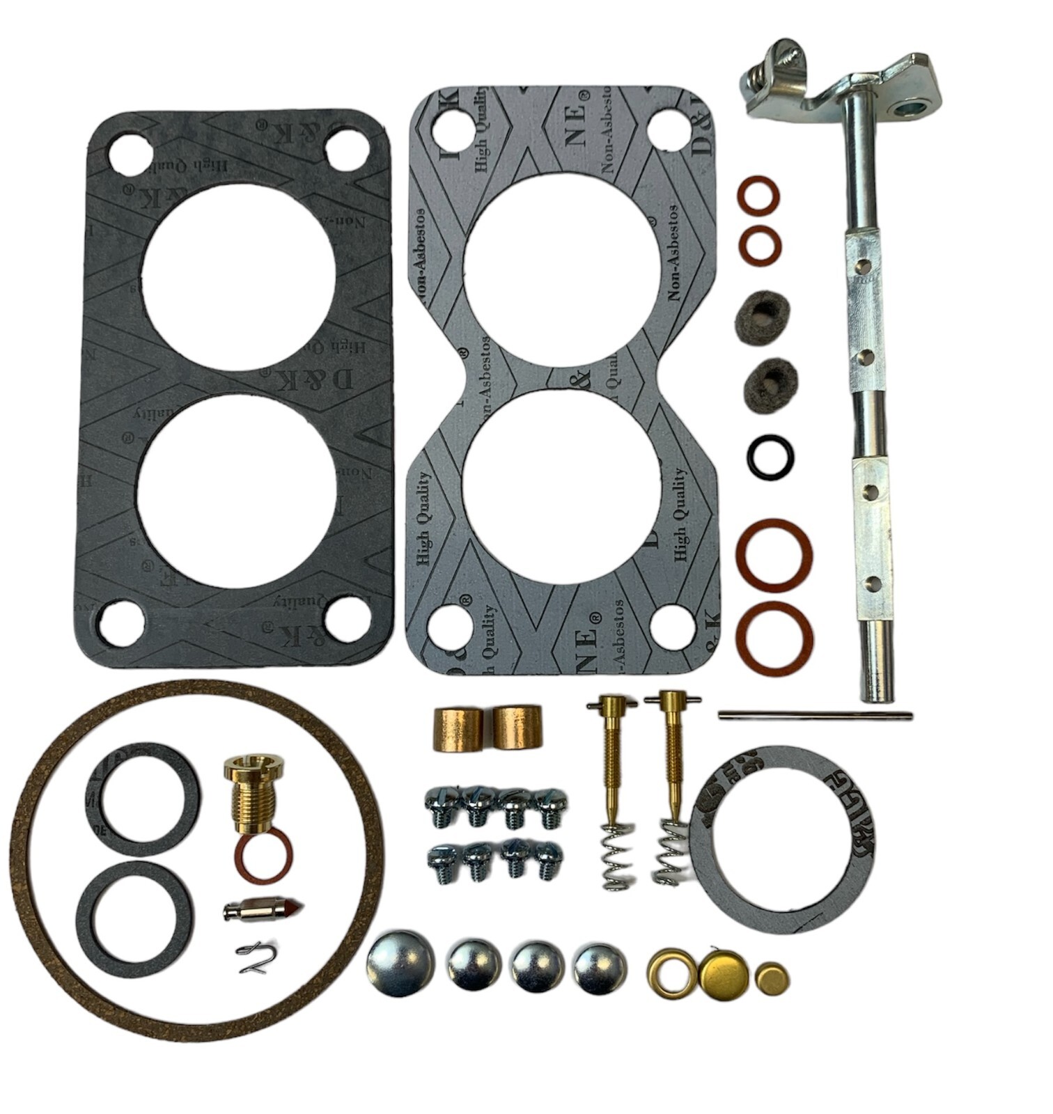 John Deere 50 520 530 Duplex DLTX Tractor Carburetor Kit W/ Throttle