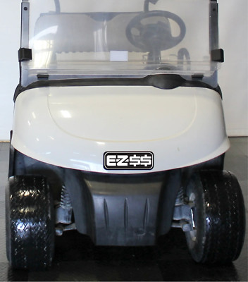 EZ-$$ Money White EZGO Golf Cart Name Plate. RXV TXT Valor Terrain ELiTE E-Z-GO