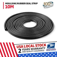 Flexible Rubber Seal Trim Strip Car Door Trunk Boat Edging Scratch Resistant 10M