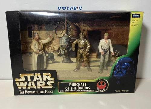 Kenner Star Wars The Power Of The Force 1997 Purchase of the Droids 69650 New A6