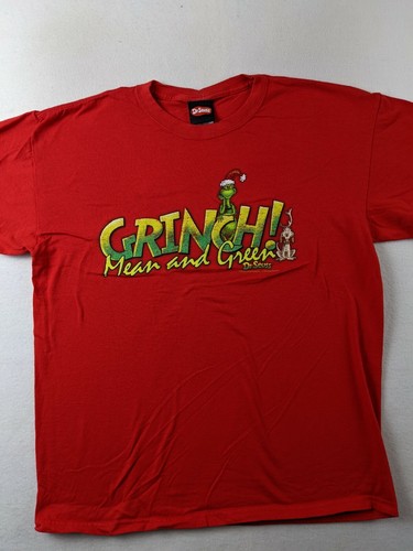 Dr Seuss The Grinch Mean and Green T 