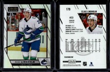 2023-24 O-Pee-Chee Platinum Rainbow Base #179 Elias Lindholm