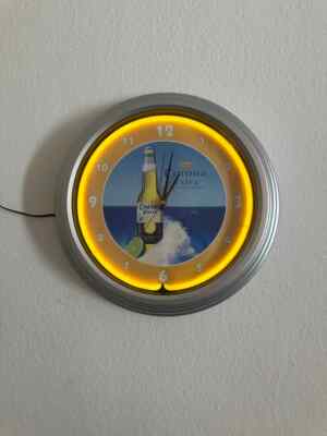 Retro Neon Uhr ''Corona Extra'' Reklame (Vintage) , für Sammler geeignet