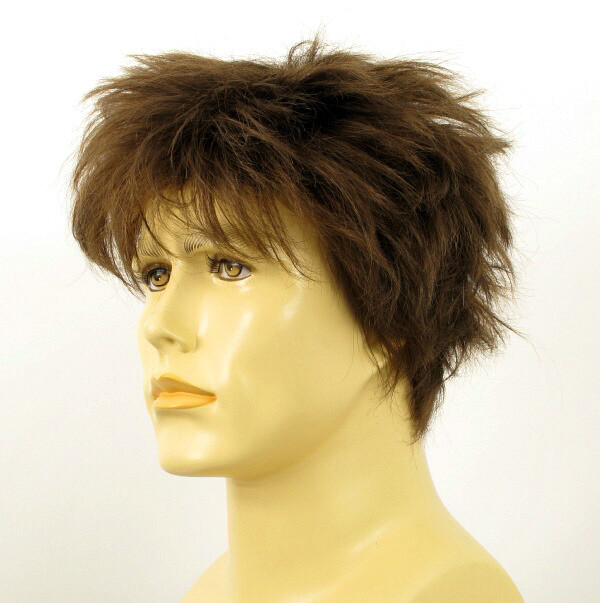 Perruque homme cheveux naturels FLORENT 8 indétectable