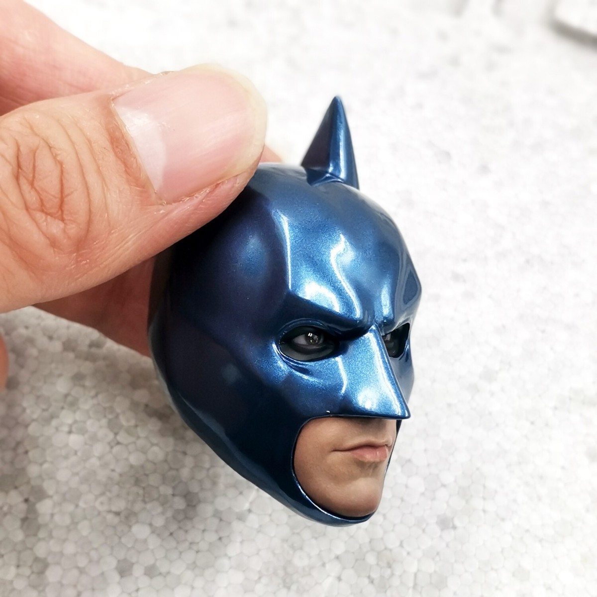 Head Sculpt For 1/6 HT MMS697 Hottoys Batman WB 100 Figure