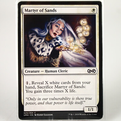 MTG Magic the Gathering TCG Playset 4x Ultimate Masters - Martyr of Sands