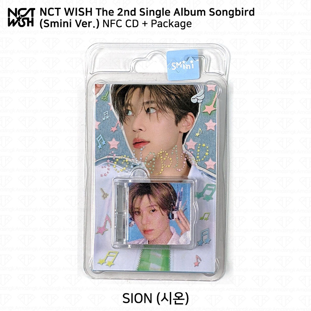 NCT WISH The 2nd Single Album Songbird Smini ver Photocard NFC CD