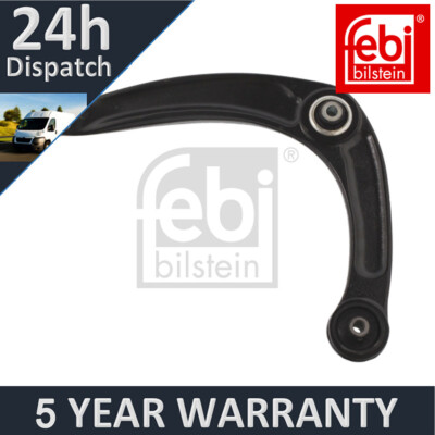 Fits Peugeot 308 3008 Citroen C4 DS4 Febi Front Left Lower Track Control Arm