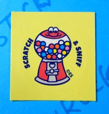 Gumball Machine Gum Scented Sticker Everything Smells