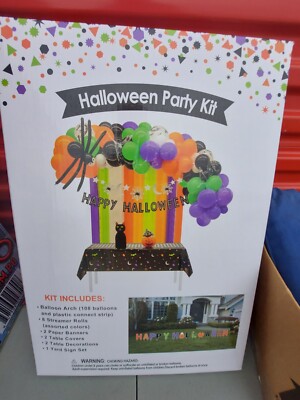 Halloween Celebration Party Kit - Complete Themed Decoration Bundle