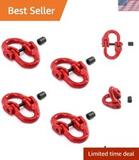 Reliable G80 Alloy Steel Hammerlock Links, Anti-Corrosion, 5/16", 4 Pack