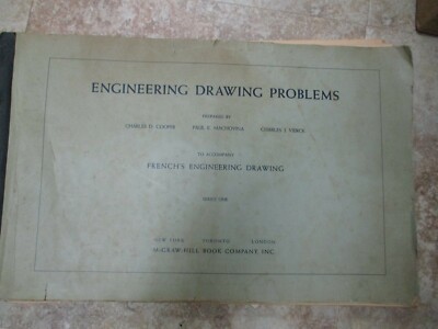 1948 Engineering Drawing Problems-McGraw-Hill Publication