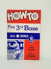 1941 How To Play 3rd Base All Star Series Red Rolfe Pinky Higgins