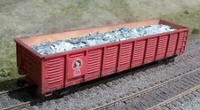Realistic Scrap Aluminum Load for ExactRail Gunderson 2420 Gondola