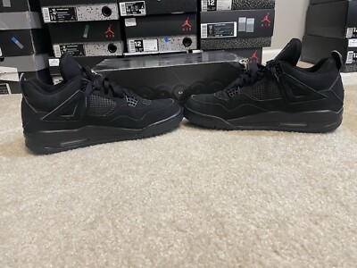 Retro Jordan 4 Black Cat (2006) Size 12 820652316201| eBay