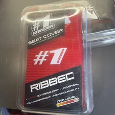 ONE GRIPPER UNIVERSAL MX/ENDURO GRIPPER SEAT COVER RED WITH WHITE RIBS