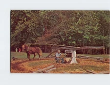 Postcard Sorghum Mill, Pioneer Farmstead, Great Smoky Mountains National Park