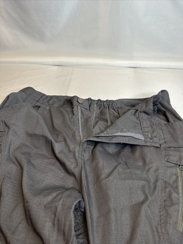 Cargo Work Pants Lightweight Charcoal Pockets 34W X 30L Water Repellent Amazing - Picture 12 of 12