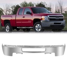 Chrome Steel Front Bumper Face Bar For 2011-2014 Chevy Silverado 2500hd 3500hd
