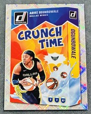 2025 Panini Donruss WNBA - Crunch Time Diamond Arike Ogunbowale #1 Dallas Wings