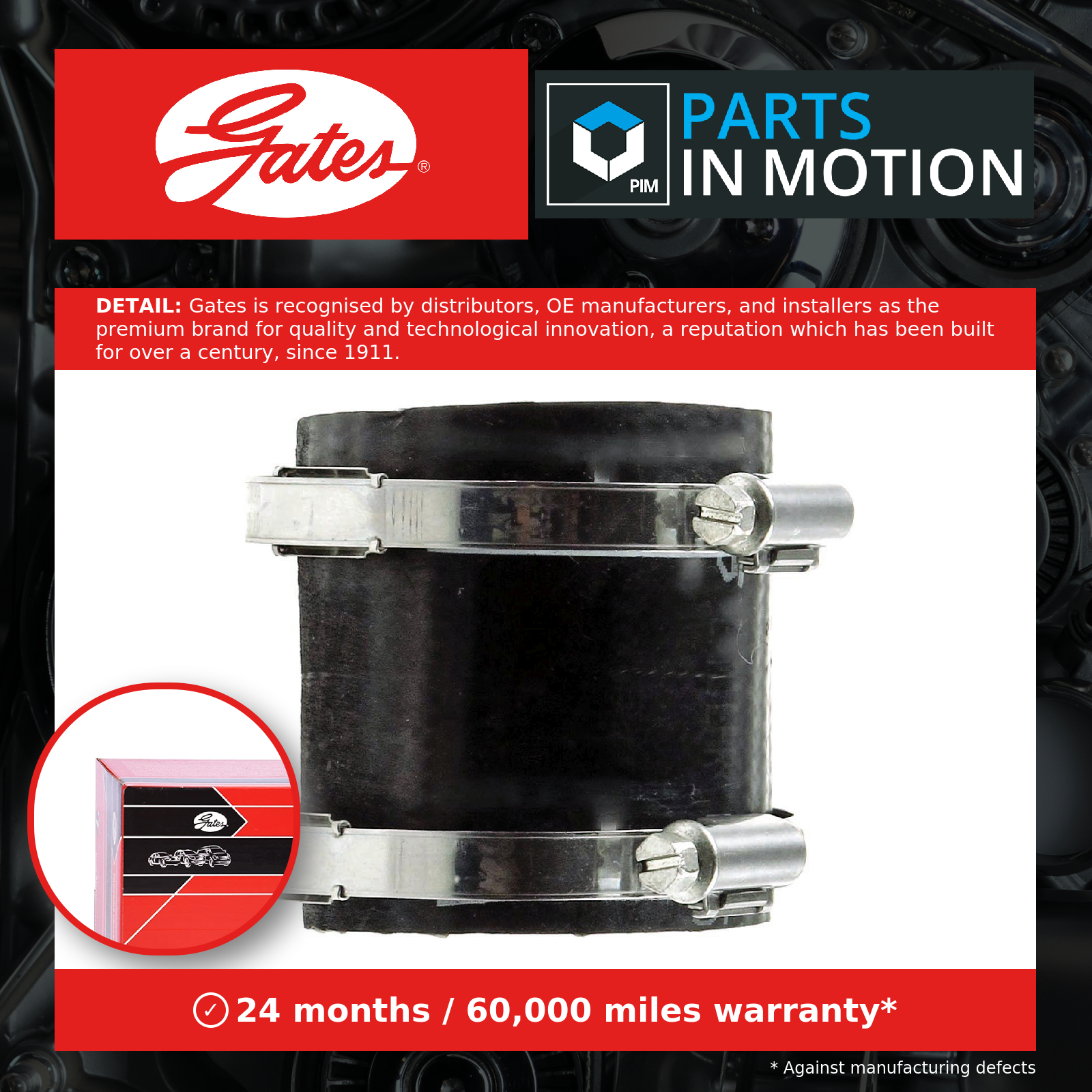 ✅Fits GATES 09-0118 TURBO HOSE 09-0118 ⭐UK Seller⭐ - Image 12