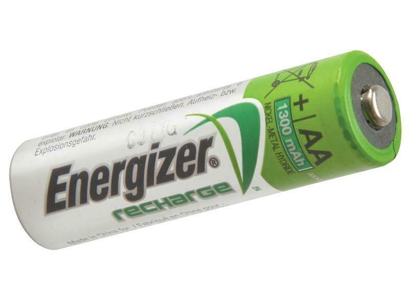 Energizer Aa Rechargeable Universal Batteries 1300Mah Pack Of 4 ENGRCAA1300