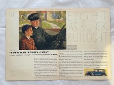 1931 Buick Eight 8 Automobile 2-page Centerfold
