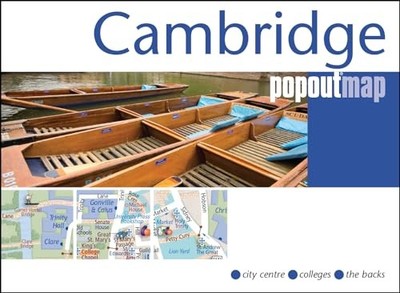 Cambridge Popout Map (Popout Maps) by PopOut Maps Book The Fast Free Shipping