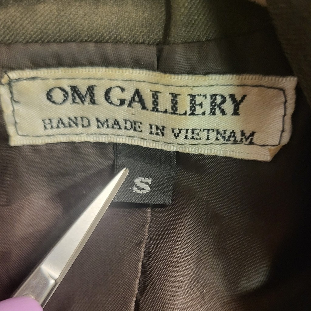 Om Gallery Handmade Toggle Jacket – Removable Hood - image 6