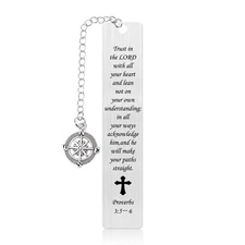 Bible Verse Bookmarks for Book Lover Christian Scripture Gifts Inspirational