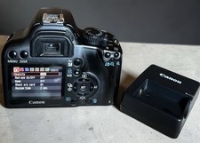 Canon EOS Rebel XS Digital Camera 18-55mm Lens WORKS Battery  Charger Great