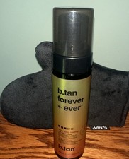 B.Tan Forever  Ever Bundle W/Application Glove Ultra Long Lasting Self Tan 6.7