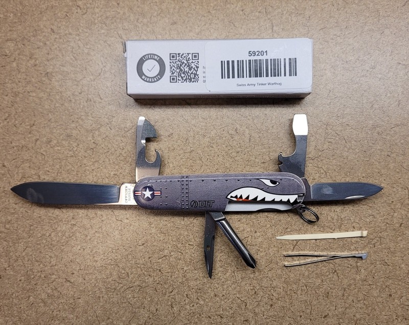 Victorinox Swiss Army Knife Tinker - 91 MM - DLT Exclusive  Warthog - Brand New