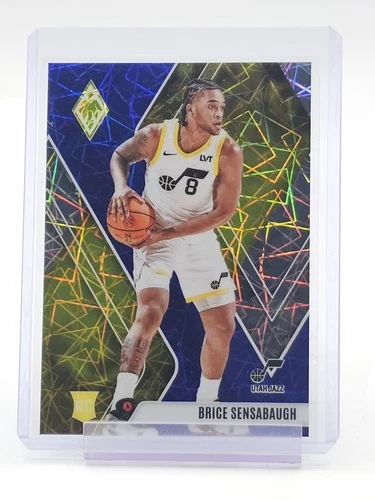 2023 Panini Phoenix Basketball Blue Lazer Brice Sensabaugh #289
