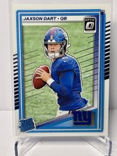 2025 Panini Donruss Optic Jaxson Dart Rated Rookie #273 New York Giants RC