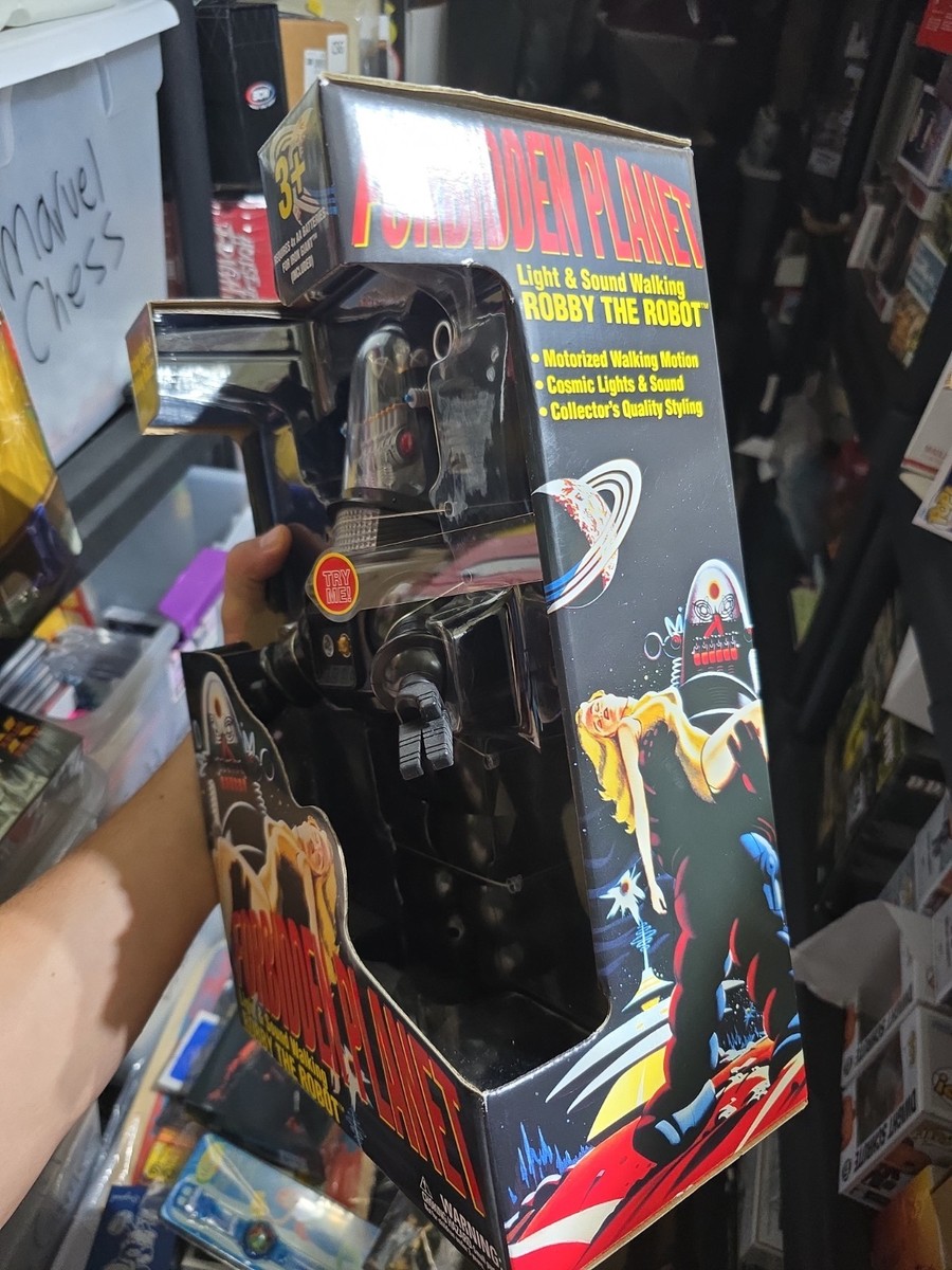 Forbidden Planet Robby The Robot Figure NEW NEEDS NEW BATTERIES