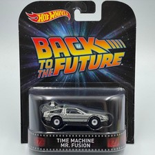 MATTEL Hot Wheels Back to the Future Time Machine MR.FUSION 1/64 unopened