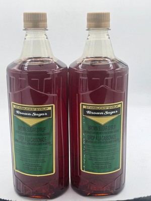 SBUX  (2 pack) - Brown Sugar Syrup Coffee Flavoring BB OCT 2026