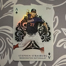 Topps 2023 Series 1 All Aces Insert Stephen Strasburg Nationals #AA-21