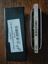 Suzuki Manji Diatonic Harmonica 10-Hole with Case Country Tuned Key Of F