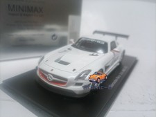 1/43 Spark Mercedes Benz SLS AMG GT3 white two door sports model car