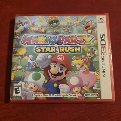 Mario Party Star Rush Nintendo 3DS Brand New Factory Sealed 2016 Edition NTSC