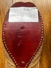 NWT Fabindia FLIP-FLOPS HANDMADE Beige Color LEATHER JUTI Jooti WOMEN SHOE Sz 9 — photo 9